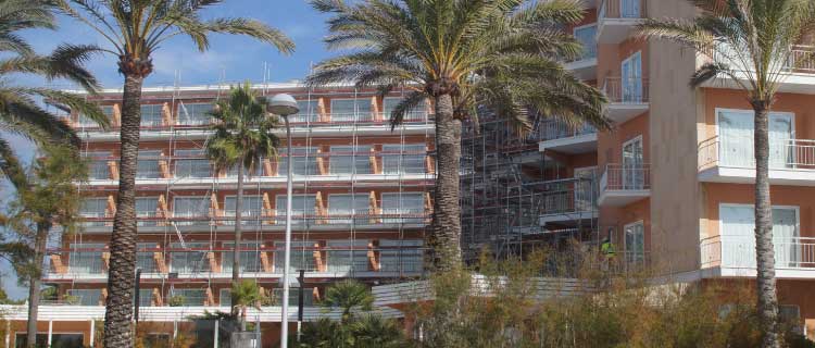Hotel HSM Golden Playa wird renoviert