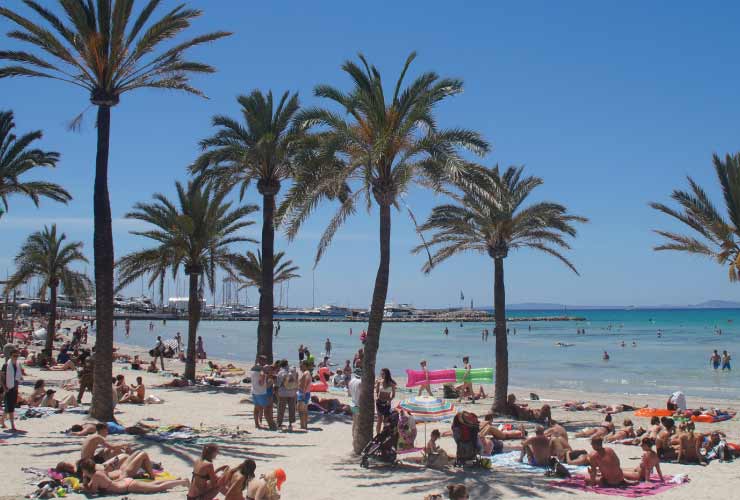 El Arenal an der Playa de Palma auf Mallorca