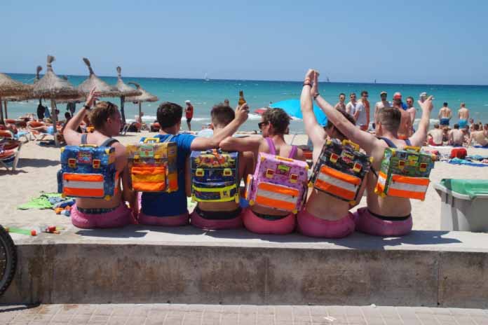 Scout Schulranzen am Ballermann