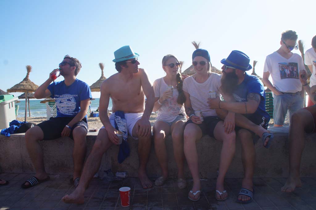 Darmstadt 98 feiert am Ballermann (1)